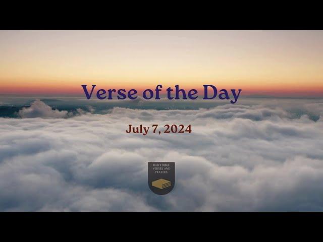 Verse of the Day - July 7, 2024