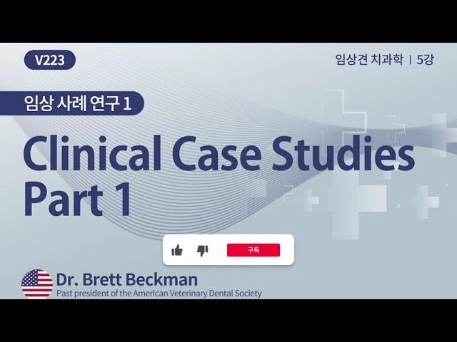 [베터플릭스] 임상견 치과학 5강 - 임상 사례 연구 1(Clinical Case Studies Part 1)_강의