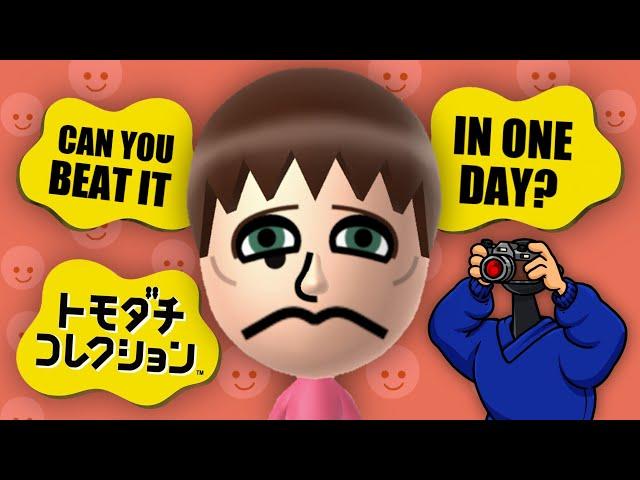 Can You Beat Tomodachi Collection In One Day?