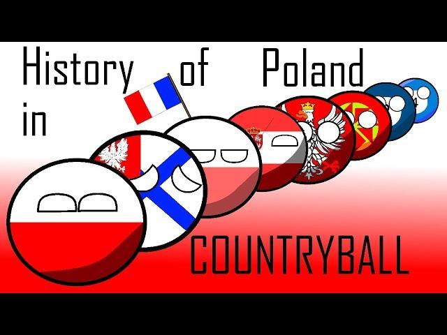 History of Poland in countryballs