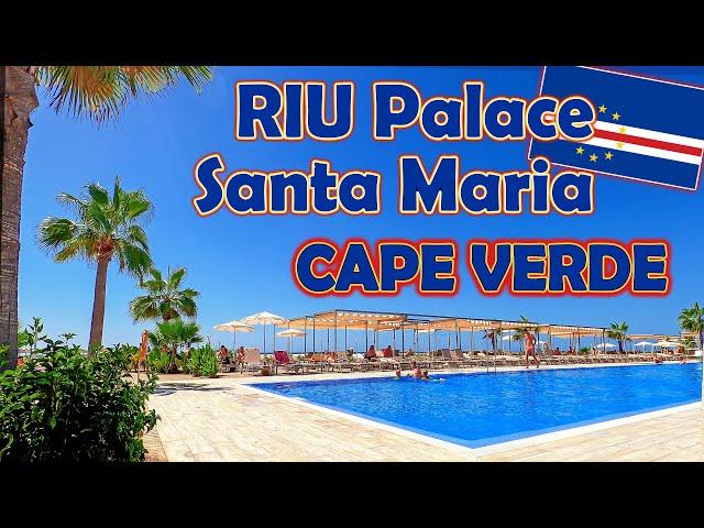 Riu Palace Santa Maria, Cape Verde, Island of Sal, 4K Hotel Tour, Fully Accessible 