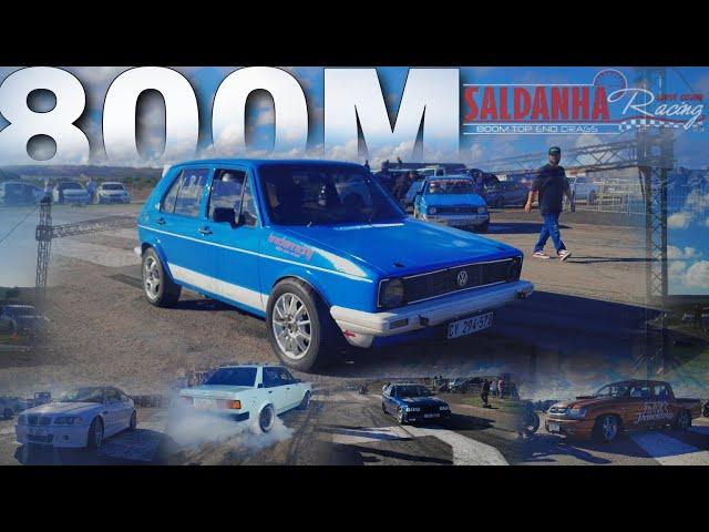 Saldanha 800m Top End Timed Drags 2024 | bmw e46 m3 turbo knows how to entertain the crowd ‍.