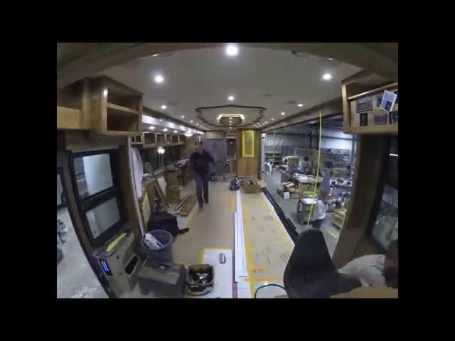 Tiffin Allegro Bus 45LP Build Time Lapse -  Complete Full Build