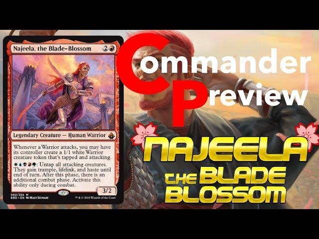 Najeela, the Blade-Blossom | Commander Preview