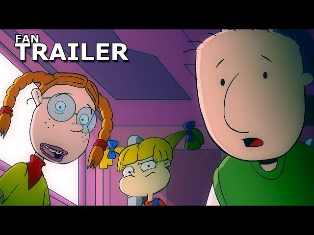 The Nicktoons Movie Trailer | Big Damn Cartoon Crossover!