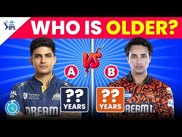 Guess Who is OLDER? - IPL Edition | IPL 2025 | IPL Quiz