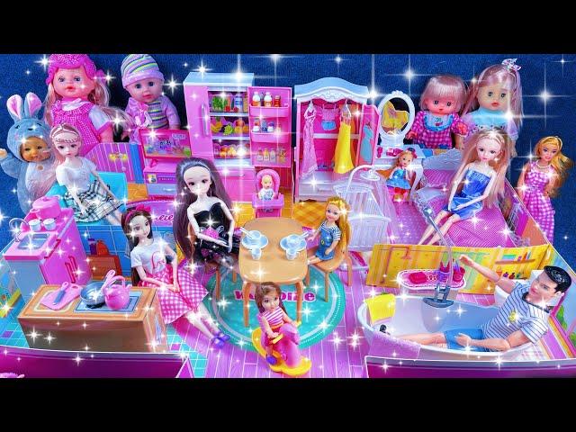 7 Minutes Satisfying with Unboxing Princess Happy Life Playset，Sweet Home Toys ASMR | Review Toys