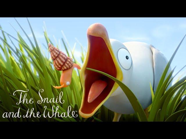 The Snail is Chased by a Dangerous Bird! | Gruffalo World | Cartoons for Kids | WildBrain Zoo