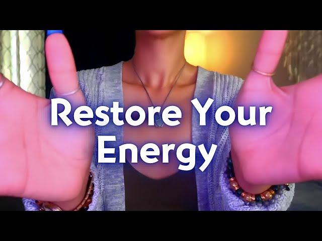 RESTORE YOUR ENERGY  ASMR Reiki (With Music)