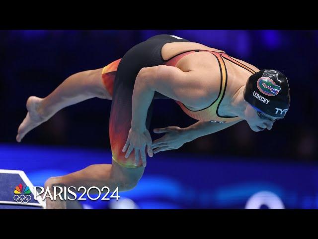 Katie Ledecky, other Team USA swimmers reveal the tech suit struggle | Paris Olympics | NBC Sports