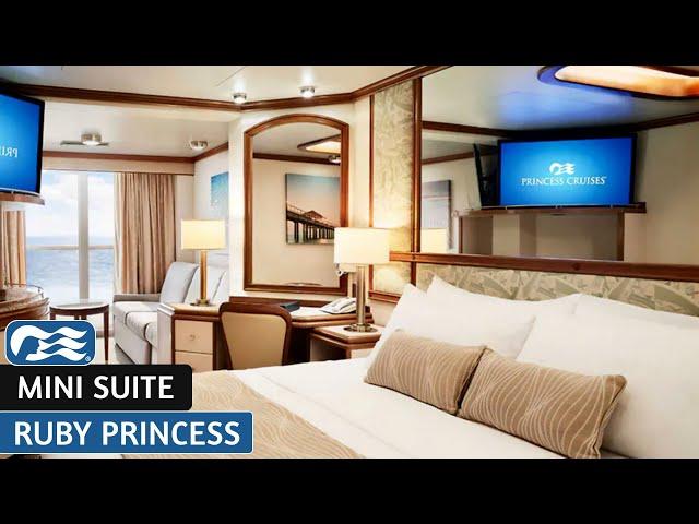 Ruby Princess | Mini Suite | Full Walkthrough Tour & Review | 4K