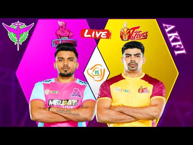 PKL 11 Live | Telugu Titons Vs Jaipur Pink Panthers | Match No 9 & 10 | PKL Live 2024