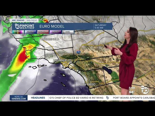 ABC 10News Pinpoint Weather with Meteorologist Megan Parry