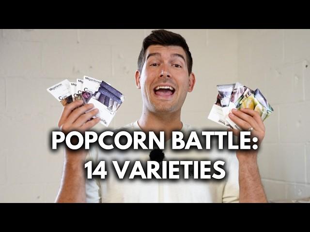 We Popped Every Variety Of HEIRLOOM Corn To Find The BEST! (SHOCKING RESULTS)