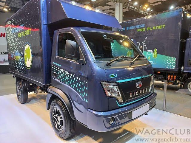 #Eicher's Electric mini-truck (SCV) debut #EV | Bharat Mobility Global Expo 2024 | WagenClub