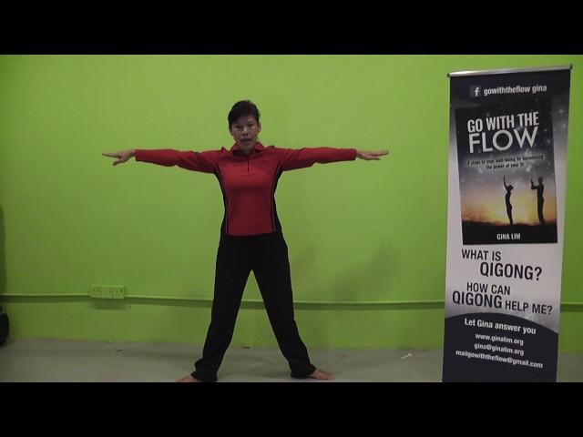 gina lim zhineng qigong sequence 7 1st part, Body Mind Method