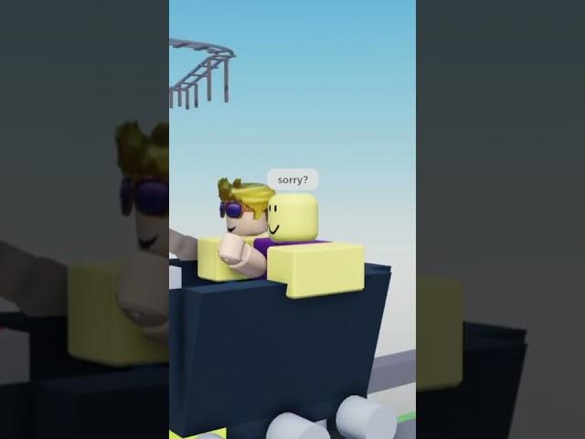 the roblox cart ride experience..