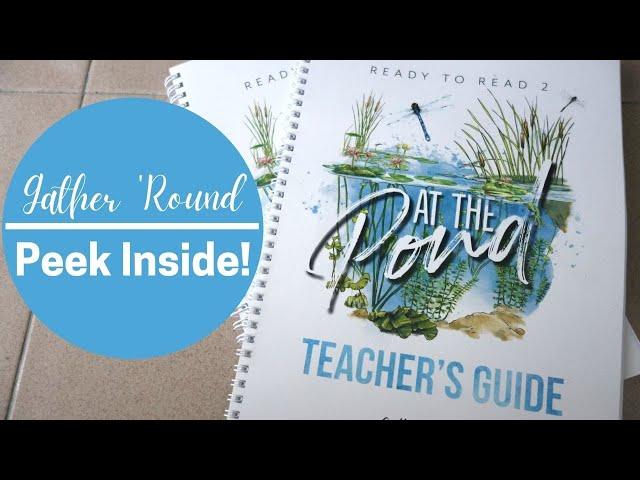 Gather 'Round Ready to Read | AT THE POND | Flip Through | Homeschool Kindergarten Curriculum