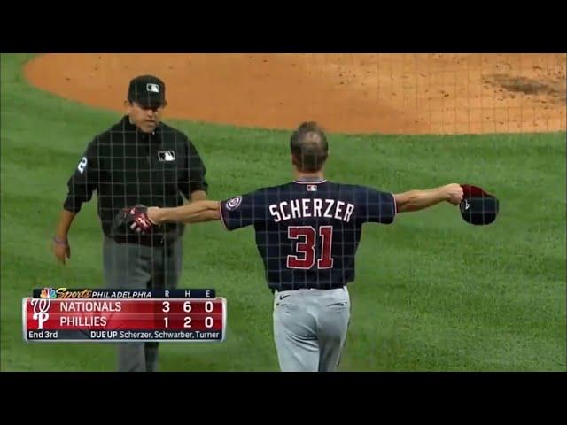 Max Scherzer Is MAD Getting Checked For A Substance