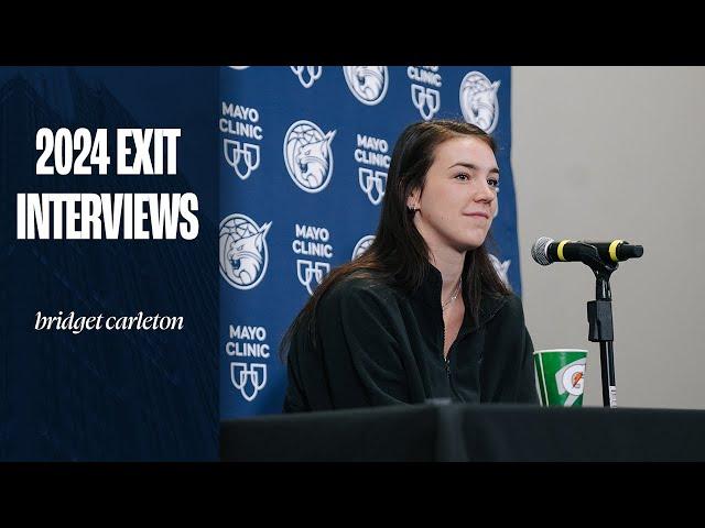 “Just An Incredible Run.” | Bridget Carleton 2024 Exit Interview | 10.22.24