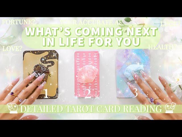 detailed AF⏰What's Coming Next in Life 4 YOU?!(Pick A Card)‍⬛Tarot Reading🪄Psychic‍️