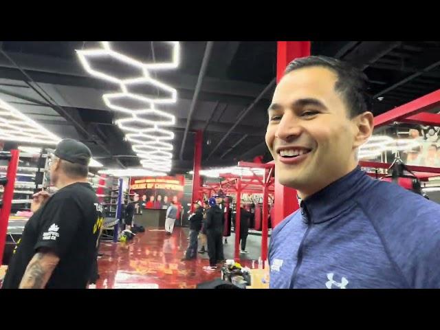 ROBERT GARCIA GIVES US A TOUR OF HIS NEW GYM - CHECK IT OUT - ESNEWS BOXING