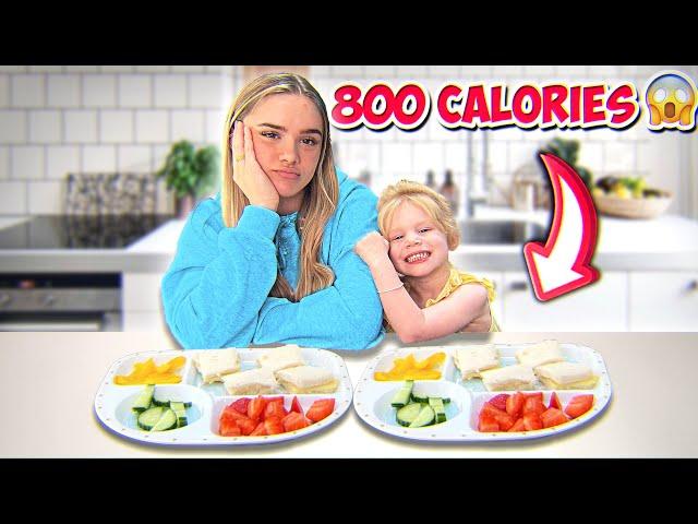 I ate my 3 year old Sister’s diet for 24 hours!!