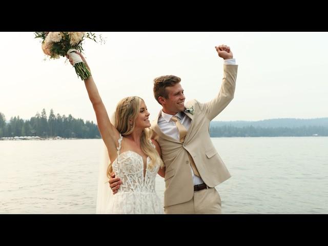 Stunning Mountain Lake Wedding | McCall Idaho Wedding Video