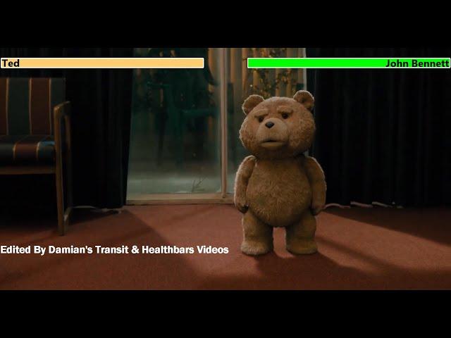 Ted vs. John Bennett with healthbars