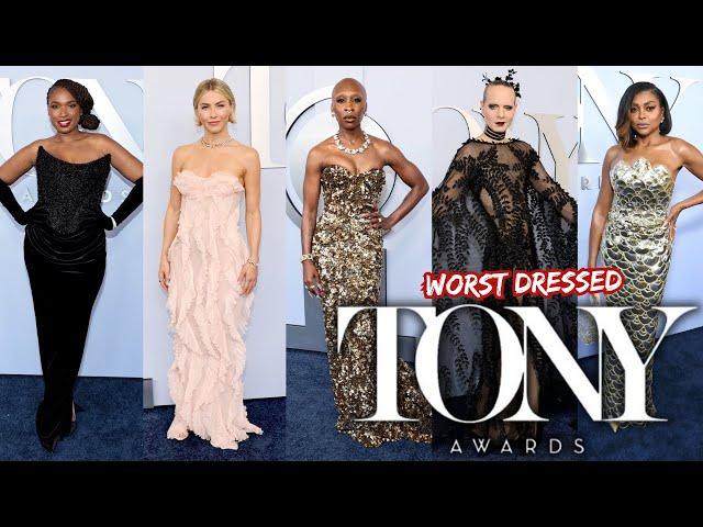 10 WORST DRESSED AT THE TONY AWARDS 2024!