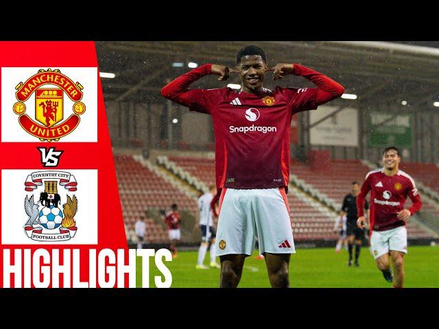 Manchester United vs Coventry City | All Goals & Highlights | FA Youth Cup | 18/12/24