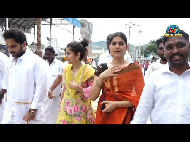 Vishwak Sen Visits Tirumala Tirupati Temple || NTV Entertainment