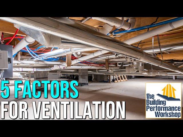 Home Ventilation's 5 Factors: How to Plan a Healthy Home