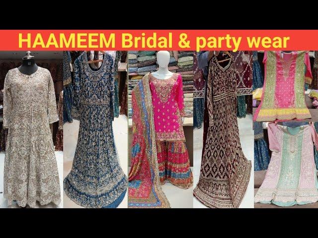 haameem nakhuda mohalla collection | haameem partywear nd bridal designer  | new garara sharara