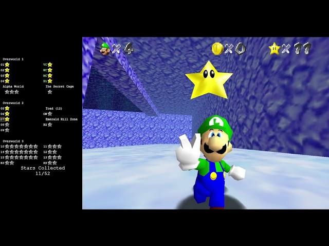 SM64: Luigi's Ghostly Quest Playthrough