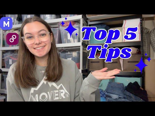 Tips to combat slow sales on Poshmark & Mercari // My Top 5 Tips to make more sales! #poshmark