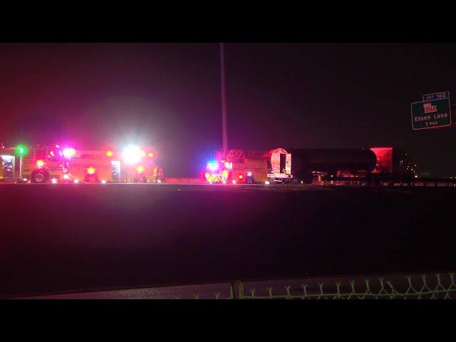 St. George Fire Department puts out tractor-trailer fire on I-10 West overnight