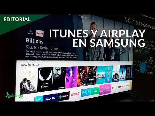 APPLE y SAMSUNG hacen equipo: ITUNES y AIRPLAY llegarán a los televisores 2019