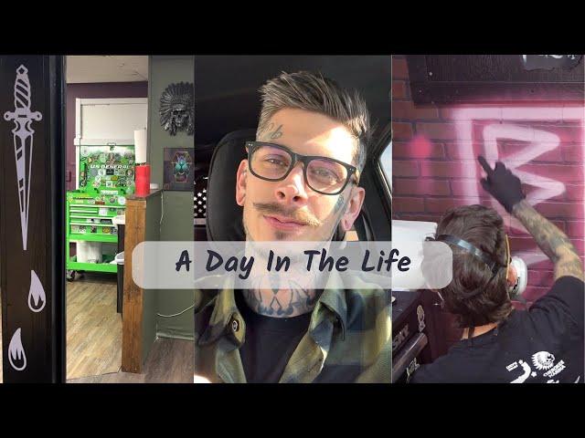Vlog 1 | A Day In The Life Of A Tattoo Artist