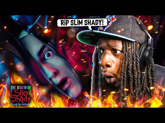 Eminem "The Death Of Slim Shady" (FULL ALBUM REACTION)