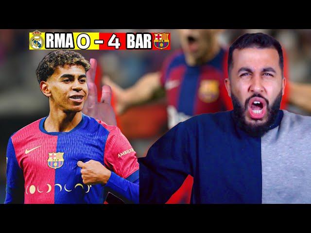PATHETIC. EMBARRASSING. DISGRACEFUL.. | Real Madrid 0-4 Barcelona Review!