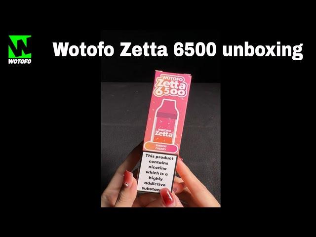 WOTOFO | Zetta 6500 unboxing