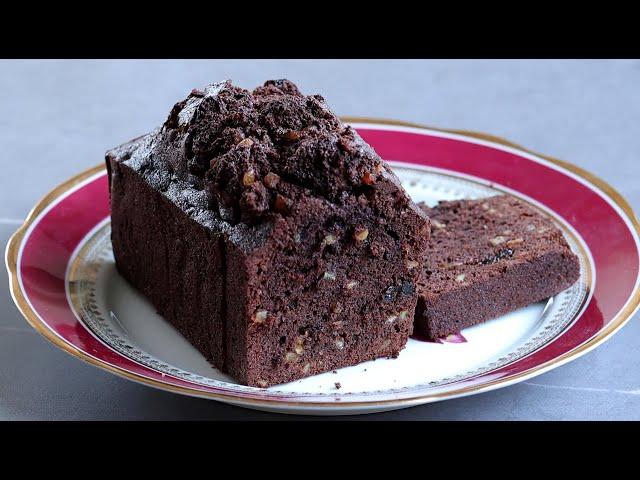 [추천]휘리릭 섞기만해도 맛 좋은 초코 파운드 케익 만들기:버터 크림화 과정 없음. (Chocolate pound cake recipe)