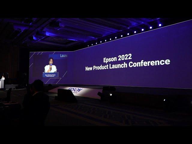 엡손 2022년 신제품 프로젝터 발표 행사 영상 제작