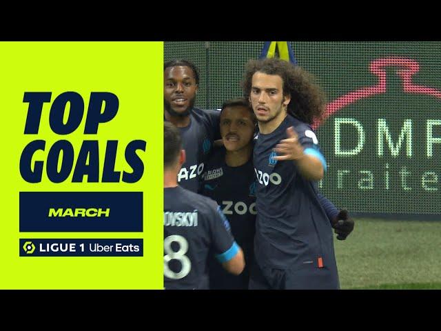 Top goals Ligue 1 Uber Eats - March (season 2022/2023)