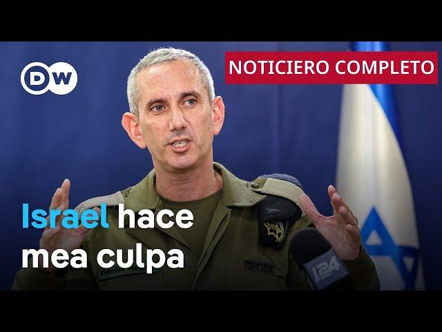 DW Noticias del 12 de julio: Israel admite "fracaso" el día del ataque de Hamás [Noticiero completo]