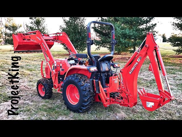 New Tractor!  Kubota L3301