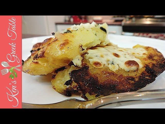 Greek-Style Smashed Potatoes (Lemon, Olive Oil & Oregano)