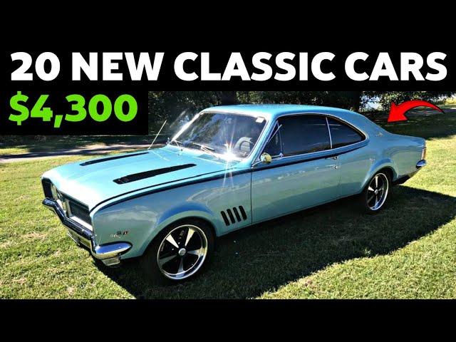 Find Your Dream Here: 20 Classic Cars For Sale Under $10,000