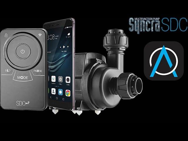 WiFi controllable pump, designed for fresh water and sea water